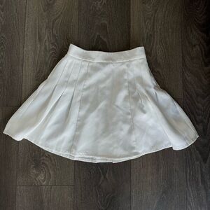 Princess Polly white tennis skirt